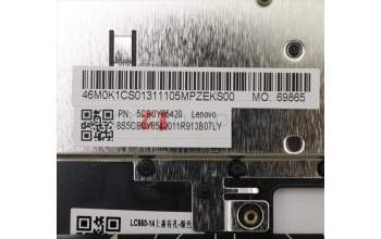 Lenovo 5CB0Y85420 COVER Upper Case ASM_USI NBL FP W81X1PG