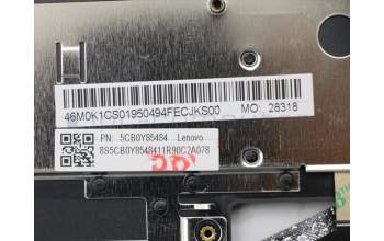 Lenovo 5CB0Y85484 COVER Upper Case ASM_CZ-SK NBLNFPW81X1GY