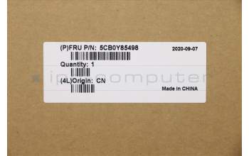 Lenovo 5CB0Y85498 COVER Upper Case ASM_CF-E BL FP W81X1GY