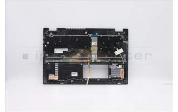 Lenovo 5CB0Y85684 C-Abdeckung mit Tastatur, USA – Englisch, Platingrau, Hintergrundbeleuchtung, Ohne_Fingerabdruckscanner