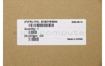 Lenovo 5CB0Y85684 C-Abdeckung mit Tastatur, USA – Englisch, Platingrau, Hintergrundbeleuchtung, Ohne_Fingerabdruckscanner