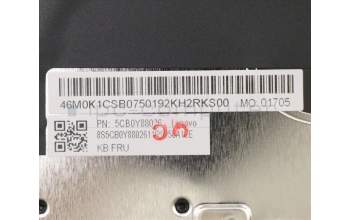 Lenovo 5CB0Y88026 COVER Upper Case ASM_USA BL FP W81X3PG