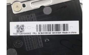 Lenovo 5CB0Y89140 COVER Upper C81YH AL_SIL FP BLKB_HUN