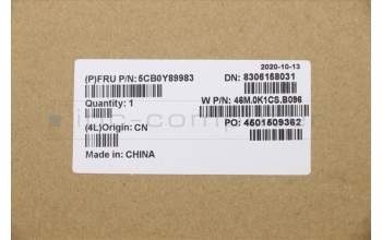 Lenovo 5CB0Y89983 COVER Upper Case ASM_BE BL FP W81X3PG