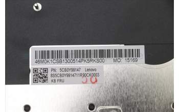 Lenovo 5CB0Y99147 COVER Upper Case ASM_SW NBL FP W81X3PG