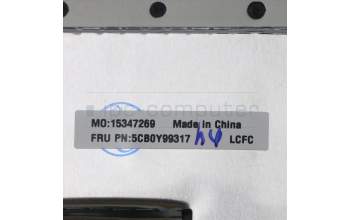 Lenovo 5CB0Y99317 COVER Upper Case ASM_BE L 82AW NFPRGB