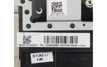 Lenovo 5CB0Z20993 COVER UpperCase ASM C81YT KB GRK
