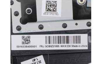 Lenovo 5CB0Z21005 COVER UpperCase ASM C81YT KB TUR