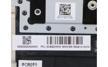 Lenovo 5CB0Z21010 COVER UpperCase ASM C81YT KB FRE