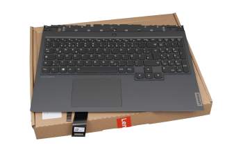 5CB0Z26897 original Lenovo clavier incl. topcase DE (allemand) noir/gris avec rétro-éclairage