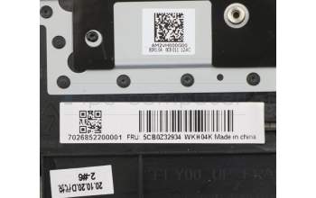 Lenovo 5CB0Z32934 COVER UpperCase ASM C82EH KB BEL