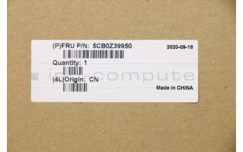 Lenovo 5CB0Z39950 COVER NoWWAN D-Cover ASM,X1G3