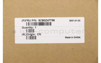 Lenovo 5CB0Z47756 COVER Upper Case ASM_ND L82GX NFPIGDIS