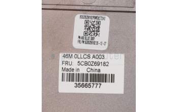 Lenovo 5CB0Z69182 COVER FRU UCASE N-FPR N-WFC BK Ares2Yoga