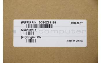 Lenovo 5CB0Z69198 COVER FRU A_COVER_AL_SUB_ASSY_SILVER