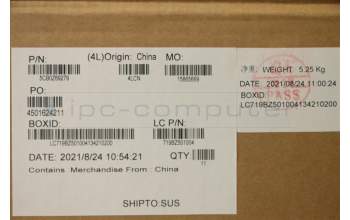 Lenovo 5CB0Z69279 COVER FRU T15G2_C_COV_ASSY_UHD_WO_FPR