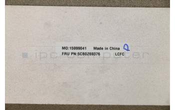 Lenovo 5CB0Z69376 COVER FRU D COVER AL WWAN 5G BK ASSY