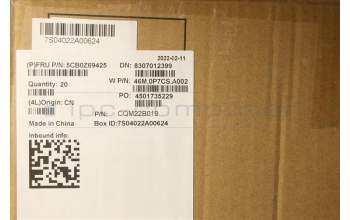 Lenovo 5CB0Z69425 COVER FRU UCASE Y-FPR N-WFC SR Ares2 YG