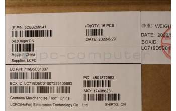 Lenovo 5CB0Z69541 COVER FRU T14G3_D_COVER_UMA_WL_ASSY_GR