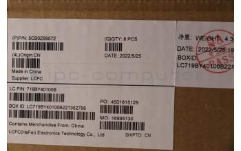 Lenovo 5CB0Z69572 COVER FRU T15G2_D_COVER_BK_AM_WO_WWAN NE