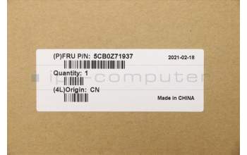 Lenovo 5CB0Z71937 COVER UpperCaseASM B 82BC BL WH CZE/SLK