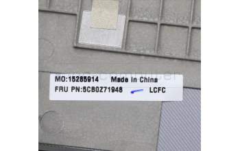 Lenovo 5CB0Z71948 COVER UpperCaseASM B 82BC BL WH HUN