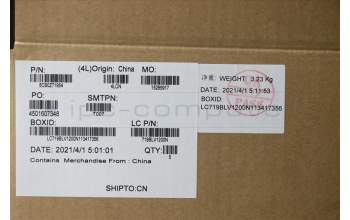 Lenovo 5CB0Z71954 COVER UpperCaseASM B 82BC BL WH POR