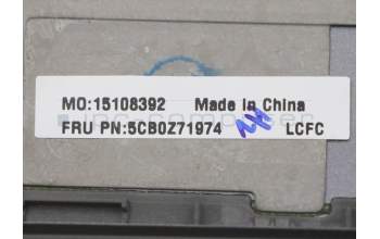 Lenovo 5CB0Z71974 COVER UpperCaseASM B 82BC BL RGB FRA