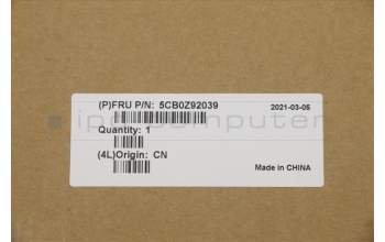 Lenovo 5CB0Z92039 COVER UpperCaseASM B 82BC BL RGB GER