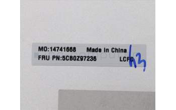 Lenovo 5CB0Z97236 COVER LCD Cover L 82FX _GLS_LSR