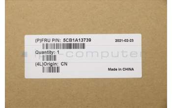 Lenovo 5CB1A13739 COVER Upper C81YM PL_BLK FP BLKB_RUS