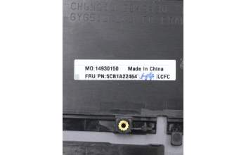 Lenovo 5CB1A22464 COVER Upper Case ASM_FRA L82BJ SG