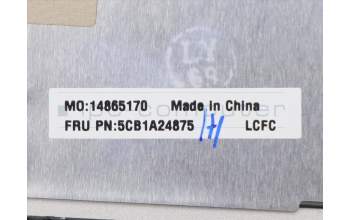 Lenovo 5CB1A24875 COVER Upper Case ASM_SLVL81YQBLFPPGML