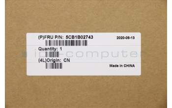 Lenovo 5CB1B02743 COVER LCD Cover L 81WB PG_NT W/Sponge