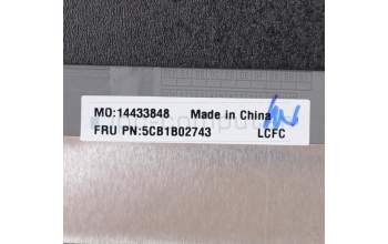 Lenovo 5CB1B02743 COVER LCD Cover L 81WB PG_NT W/Sponge