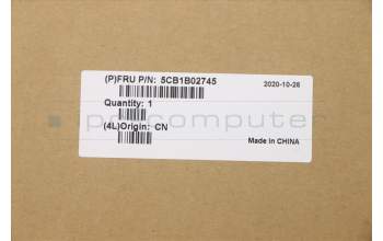 Lenovo 5CB1B02745 COVER LCD Cover L 81WB RED NT W/Sponge