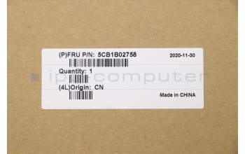 Lenovo 5CB1B02758 COVER LCDCoverL81WRPGT1MCameraW/Sponge