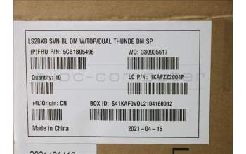 Lenovo 5CB1B05496 COVER Upper Case ASM_SA Q 82A3 DM