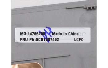 Lenovo 5CB1B07492 COVER Upper Case ASM_POR L20V3 MGRBL