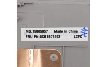 Lenovo 5CB1B07493 COVER Upper Case ASM_RUS L20V3 MGRBL