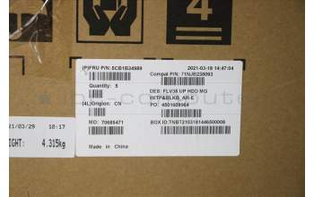 Lenovo 5CB1B34989 COVER UpperCaseASM_ARA C20VE HD MGBL