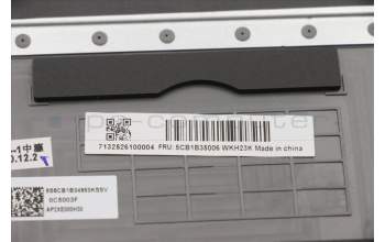 Lenovo 5CB1B35006 COVER UpperCaseASM_NORDIC C20VE HD MGBL