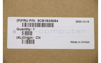 Lenovo 5CB1B35084 COVER UpperCaseASM_ENG C20VE HD MGNBL