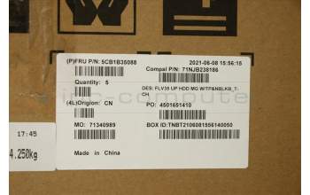 Lenovo 5CB1B35088 COVER UpperCaseASM_TC C20VE HD MGNBL