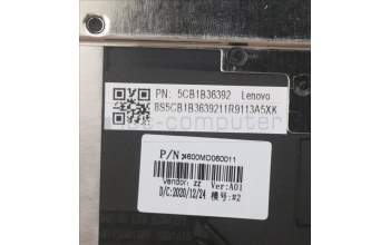 Lenovo 5CB1B36392 COVER Upper Case ASM_EURO ENG W82HS BLAB