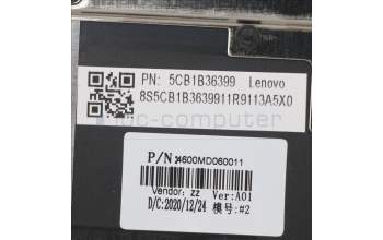 Lenovo 5CB1B36399 COVER Upper Case ASM_UKE W 82HS AB