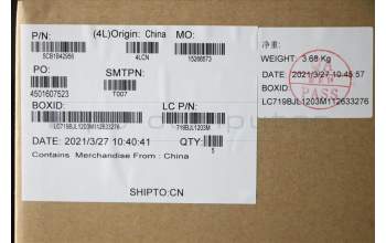 Lenovo 5CB1B42956 COVER Upper Case ASM_BUL L82FG NFPABBL