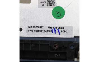 Lenovo 5CB1B43003 COVER Upper Case ASM_RUS L82FG NFPABBLML