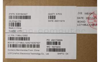 Lenovo 5CB1B43427 COVER Upper Case ASM_SPA L82FG NFPABBLML