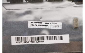 Lenovo 5CB1B43427 COVER Upper Case ASM_SPA L82FG NFPABBLML